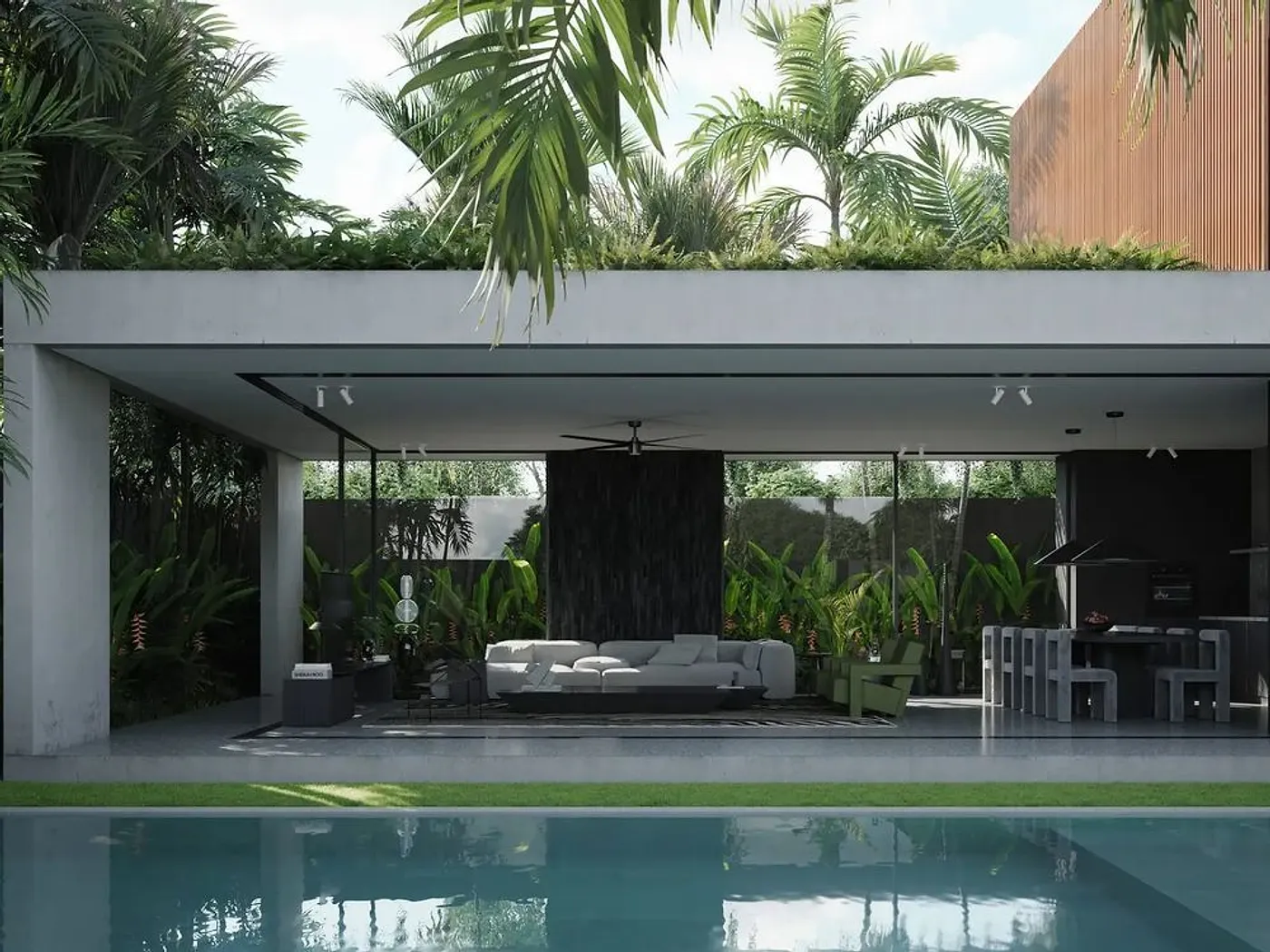 The Beach Walk House, Nyanyi
