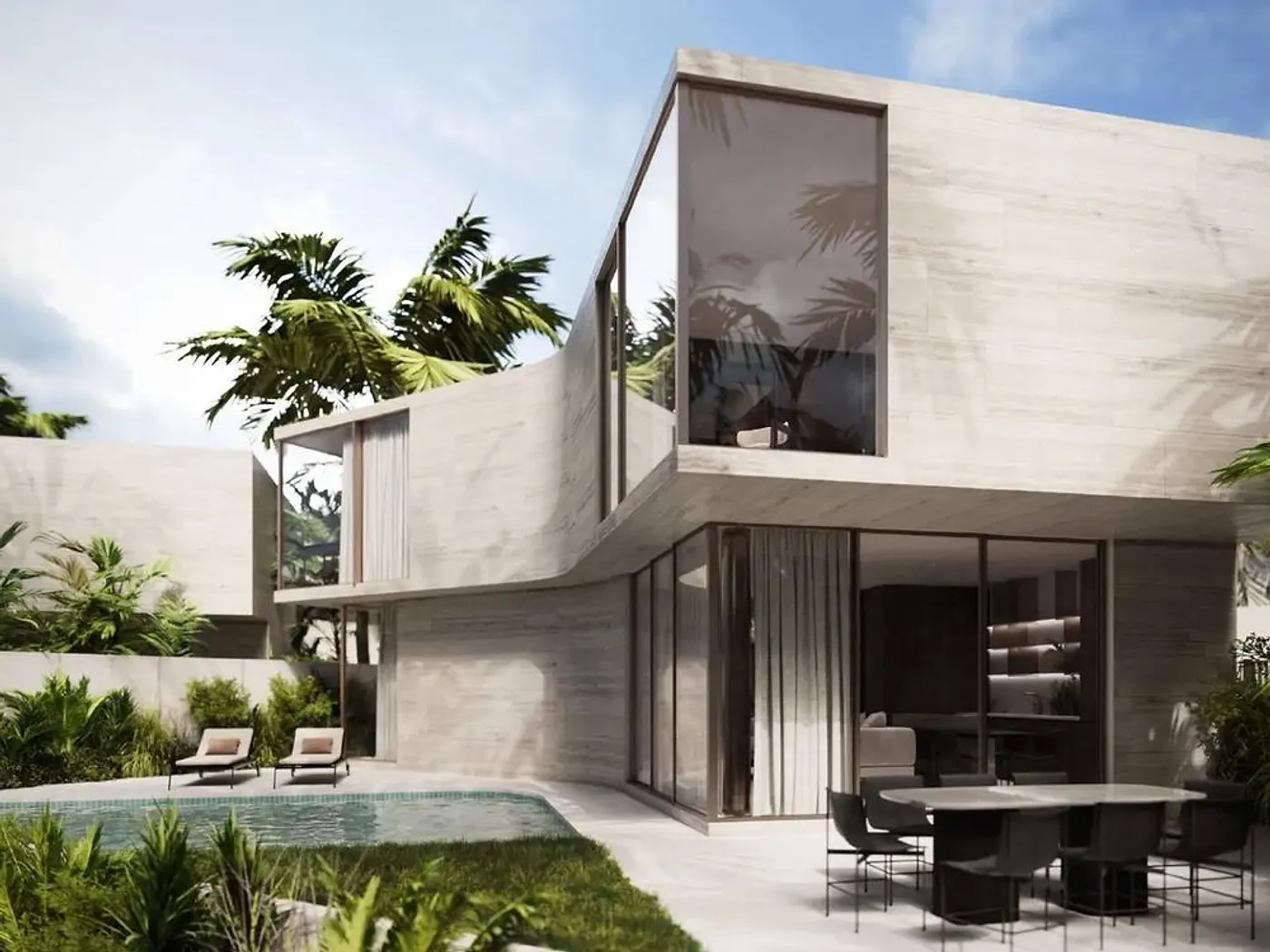 The Pecatu Curve House, photograph 2