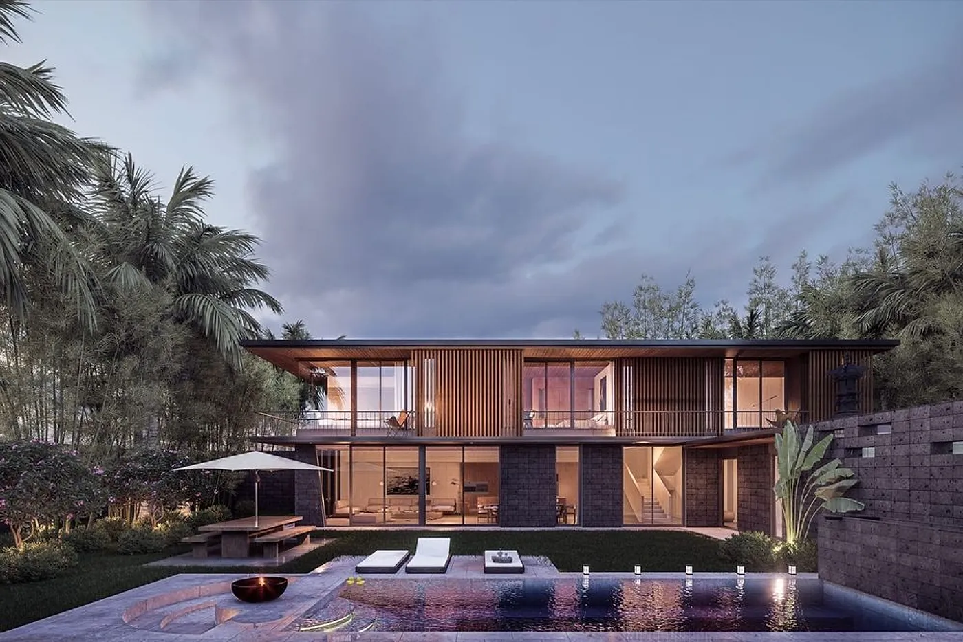 The Solar Coast House, Nyanyi