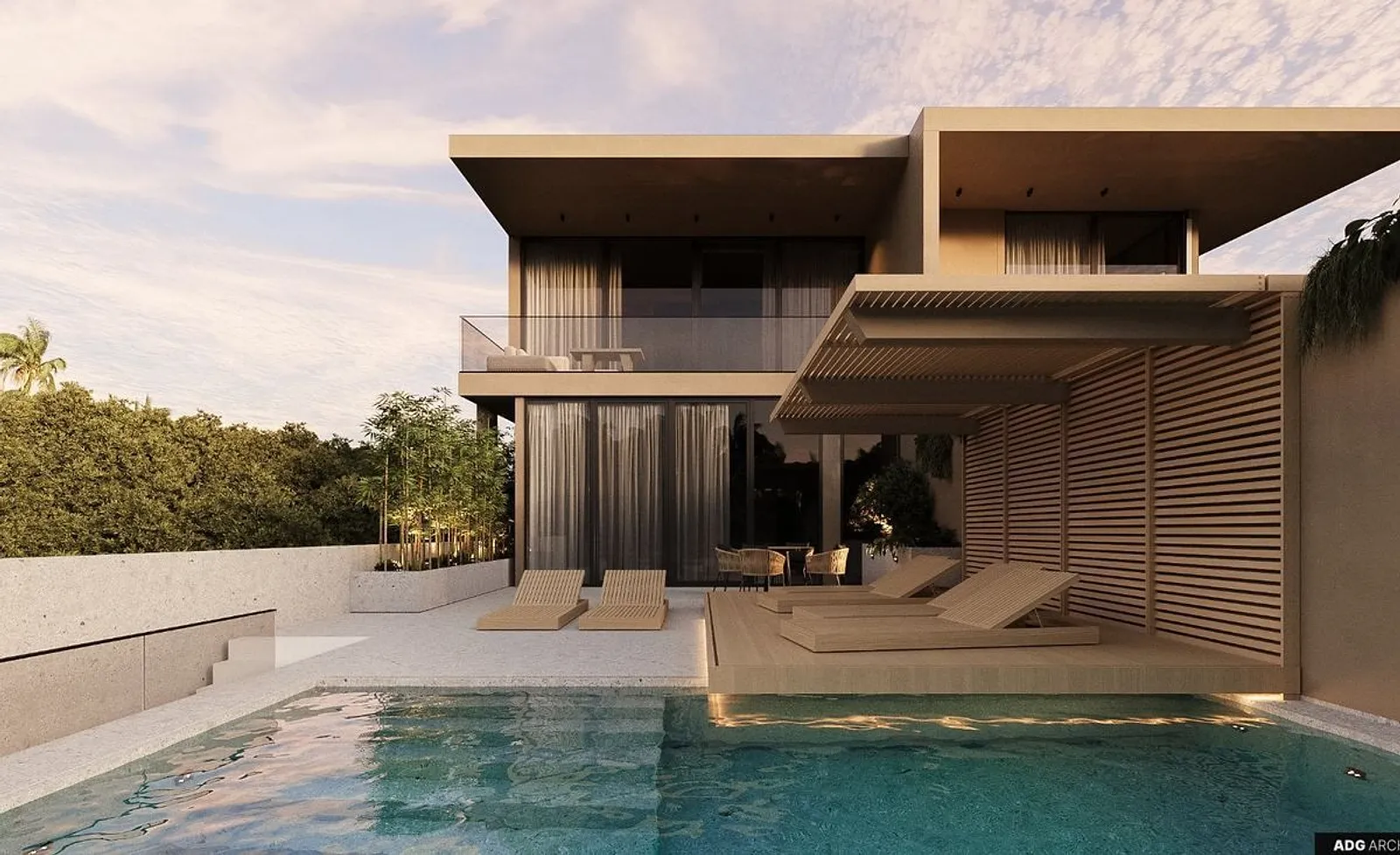 The Volcano View House, Bingin